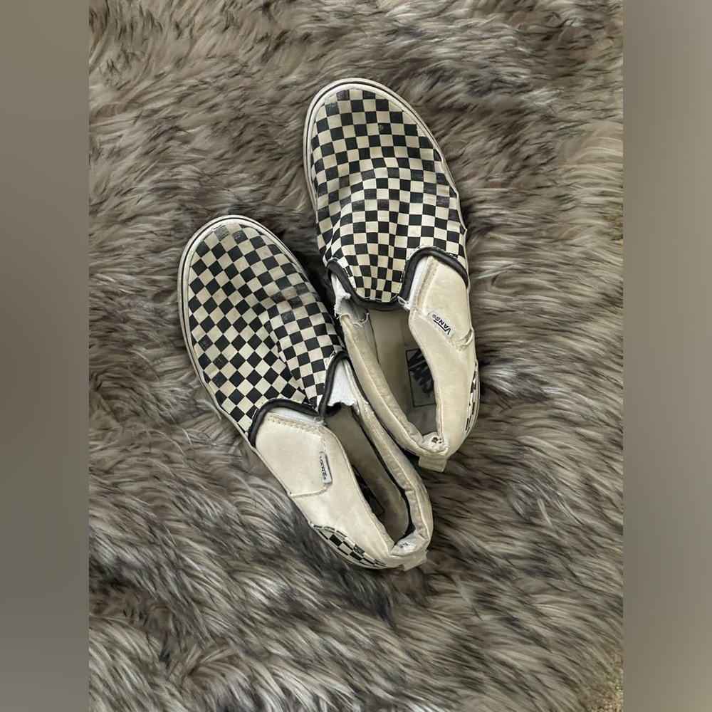Checkered Vans